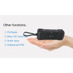 Wholesale Waterproof Outdoor Portable Bluetooth Power Speaker S335 (Black)